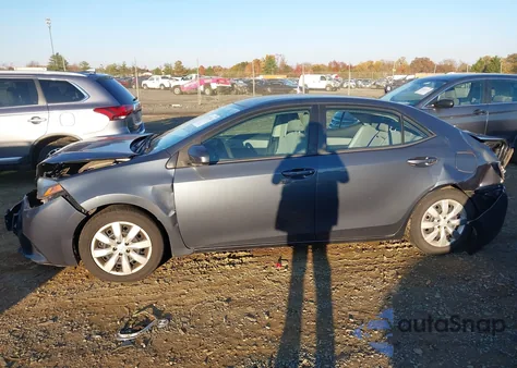 2015 Toyota Corolla Le from USA, damaged, VIN 2T1BURHE5FC246722
